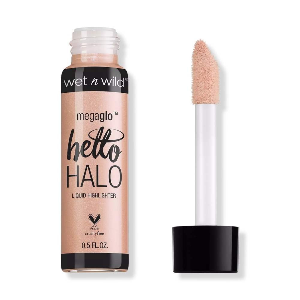 *3/15* NEW Wet N Wild MegaGlo Liquid Highlighter Pearl Pigment Halo Goodbye 304A